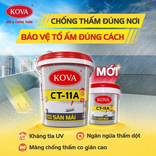 Sơn chống thấm KOVA